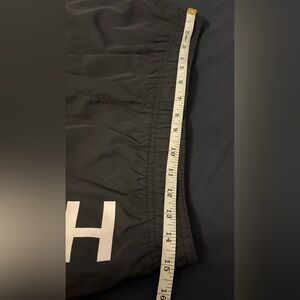 Hugo Boss Black Athletic Shorts with White Logo